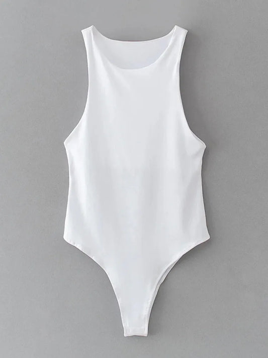 Summer Solid Sexy Bodycon Women Bodysuits Female 8 Color Green Slim Casual Bodysuit Chic Lady Club Short Playsuits Femme